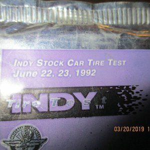 VINTAGE Indy Stock Car Tire Test June 22, 23 1992 Pack #1 Cards